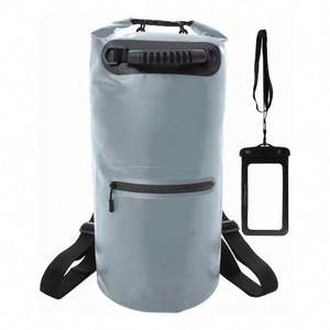 Free Sample Manufacture Wholesale Outdoor Sport 15l <b>Rafting</b> Kayaking Roll Top 500d Pvc Backpack Waterproof Dry Bag Rucksack for - Product Image 1