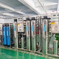 Système d'équipement de traitement de l'eau purifiée industrielle RP 3000L/H, installation de purification de l'eau par déminéralisation à lit mixte
