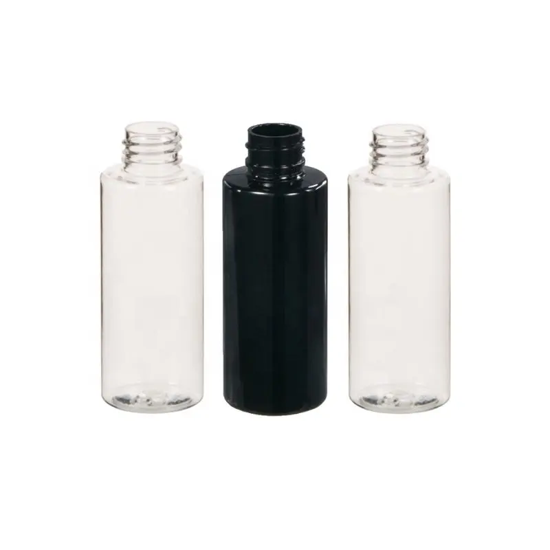 Cosmo Runde Flasche 2 Unzen Leerer Zylinder PET Plastik flasche