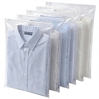 100 sacs à fermeture éclair en polyéthylène transparent, 10x13,7 pouces, réutilisables, épais, pour l'emballage et le transport de vêtements, les voyages et les petites entreprises