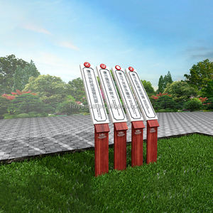 Tableau d'affichage extérieur personnalisé, imperméable et durable. Tableau d'annonces en acier inoxydable. Panneau <span class=keywords><strong>de</strong></span> signalisation pour les parcs et les zones scéniques - Product Image 6