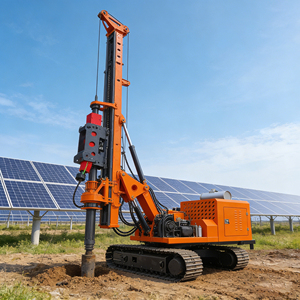 Pileuse à spirale longue SR630 pour photovoltaïque, équipement de transport de sols et de forage de pieux - Product Image 1
