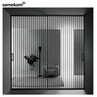 Portes intérieures modernes, salle de bain, douche, chambre à coucher, salle blanche, hôtel, bureau, maison coulissante en verre, autre en français