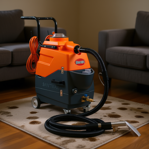 Pulitore per Tappeti Santmax SM18H a Doppio Serbatoio, 1.34 HP, 160 PSI, Estrattore Professionale con Cavo da 25 Piedi, Ecologico - Product Image 2