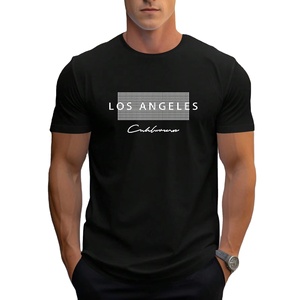 T-shirt graphique Los Angeles pour homme - T-shirt décontracté à manches courtes et col rond pour le streetwear et le style urbain - Product Image 1
