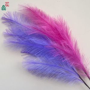 Plumes d'herbe de la pampa artificielles 100 cm, style bohème, décoration de mariage et de maison, utilisation extérieure, matériau plastique - Product Image 2