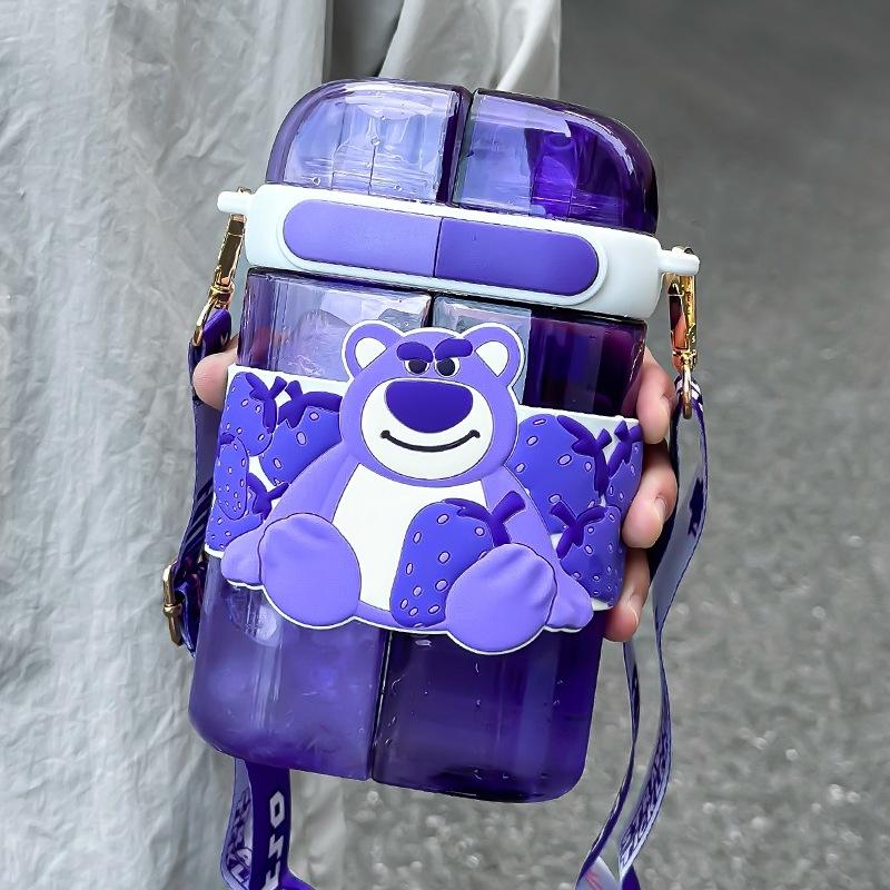 Strawberry Bear - สีม่วงสดใส