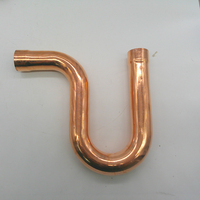 Siphon en cuivre à 180 degrés, tuyau de 1,1/8 pouce pour la plomberie