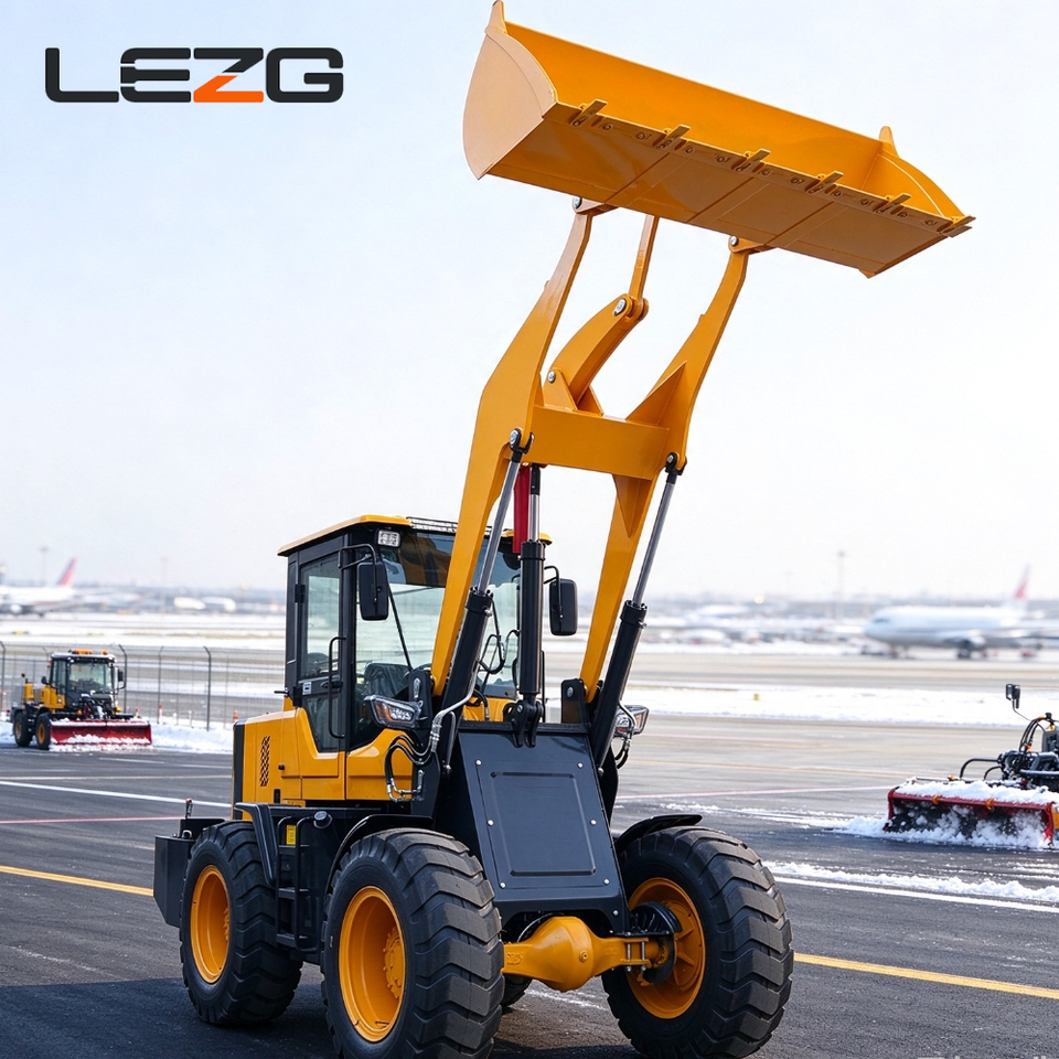 Front Loader Piece 958 Wheel Loader 4WD Front End Loader Farm Loader Closed Cabin ...