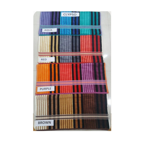 Contemporary Striped Terry <b>Towels</b> Made Of 100% Cotton And Recycled Yarn Offering Style And Function - Product Image 2