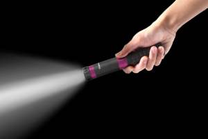 USB Charging 365nm UV LED Task Light 100 Lumen Flood Beam Aluminum IP68 Waterproof Hands-Free Emergency Use Long-Lasting <b>Battery</b> - Product Image 4