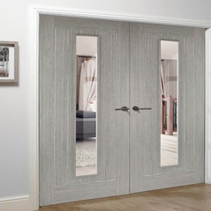 สมบูรณ์แบบเสร็จสิ้นตัวอย่างบ้านชายหาดฉนวนที่สมบูรณ์แบบเดินในเย็นไม้ขนาดมาตรฐานประตูไม้ภายใน - Product Image 5