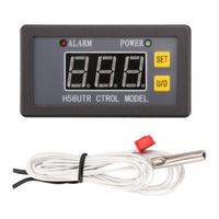 H56TR Digital Temperature Controller LED Display Thermostat With Heat/Cooling Control Instrument AC220V DC12/24V With NTC Probe