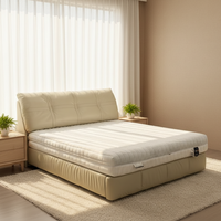 Matelas à ressorts en mousse anti-pression pleine grandeur de qualité supérieure pour adultes pour matelas de soutien vertébral