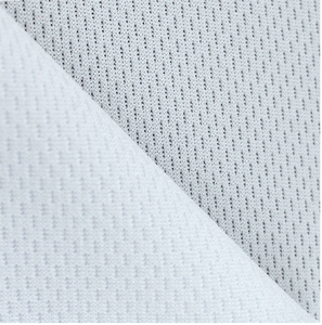 Hot Bán 100% <span class=keywords><strong>Polyester</strong></span> Bird's-Eye Lưới Thể Thao Nệm Vải Nhanh Chóng Làm Khô Thoáng Khí Dệt Kim Vải Cho Cô Gái Hàng May Mặc - Product Image 3