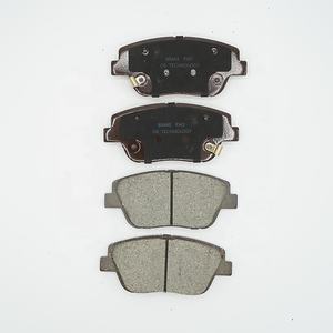 कोरिया कार थोक ब्रेक पैड निर्माण चीनी मिट्टी कार डिस्क सेट उच्च प्रदर्शन सामने ब्रेक पैड SP1398 58101C6A00 - Product Image 2