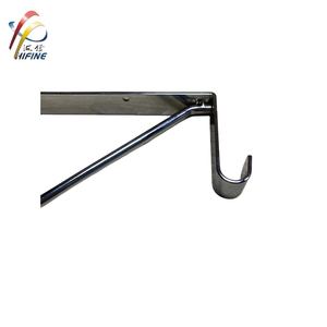 Asta dell'<span class=keywords><strong>armadio</strong></span> e staffa per ripiano placcati con tubo ovale cromato per impieghi gravosi - Product Image 2