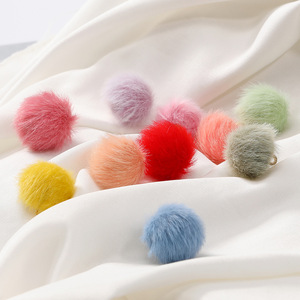Pendentifs Pompons Colorés 17mm pour DIY Porte-clés et Accessoires de Sangle de Téléphone Portable – Vente en Gros - Product Image 3