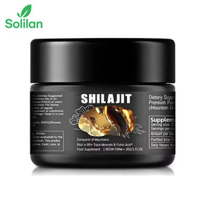 Solilan toptan OEM özel etiket orijinal saf 30g himalaya Shilajit altın reçine toplu 85 + iz mineraller ve Fulvic asit ile - Product Image 1