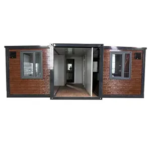 20 ft modern modular folded portable mobile prefabricated hot sale tiny house for working office expandable container house