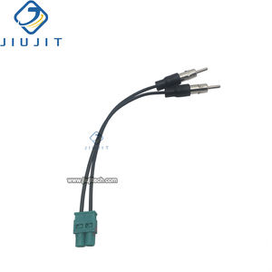 2 FAKRA Câble de rallonge d'<span class=keywords><strong>antenne</strong></span> RF coaxiale <span class=keywords><strong>Antenne</strong></span> FM de voiture pour VWs Audis Car Audio Video - Product Image 2