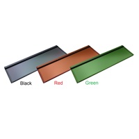 Tuile de toit BIPV plate en silicium monocristallin à double vitrage, polyvalente et facile à installer, pour usage résidentiel et commercial, haute efficacité