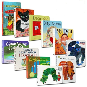 Personalización Bajo Demanda, Librería <span class=keywords><strong>de</strong></span> Historias, Juego <span class=keywords><strong>de</strong></span> 4 Piezas, Venta al por Mayor a Bajo Precio, Libros <span class=keywords><strong>de</strong></span> Cartón, Libros Infantiles, Impresión <span class=keywords><strong>de</strong></span> Libros <span class=keywords><strong>de</strong></span> Tapa Blanda - Product Image 1