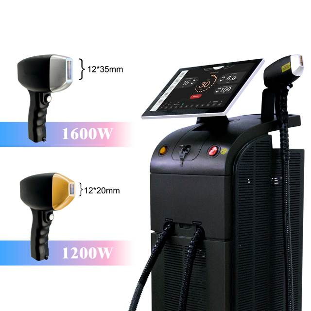 New Design ICE Laser Titanium 755nm 808nm 1064nm Diode Laser Permanent Hair Removal Machine Price 808 nm Diode Lazer Device