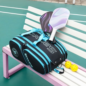<span class=keywords><strong>Borsa</strong></span> Multifunzionale di Grande Capacità Impermeabile con Scomparto Separato per Scarpe e Scomparto Isolato per Racchette da Tennis, Ping Pong e Pickleball - Product Image 1