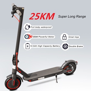 สกู๊ตเตอร์พับได้ EU UK 350W ล้ออลูมิเนียม 8.5 นิ้ว แบตเตอรี่ 10.5Ah มอเตอร์ไร้แปรงถ่าน สกู๊ตเตอร์บรรทุกของได้ รุ่น AP07 สกู๊ตเตอร์ 8.5 นิ้ว - Product Image 4