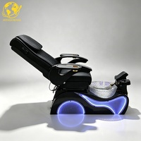 Mobilier de salon de manucure moderne, fauteuil de massage pour pédicure de luxe, sans plomberie, nouveau design.