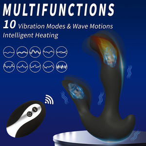 Vibrador de Masaje Anal Eléctrico con Calefacción SexbBay, con Estimulación del Esfínter y del Punto G, Juguete Sexual para Adultos - Product Image 3