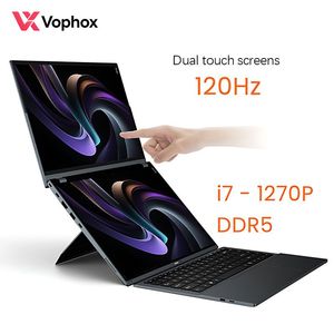 <span class=keywords><strong>Ordinateur</strong></span> <span class=keywords><strong>portable</strong></span> <span class=keywords><strong>étudiant</strong></span> à double écran 14 pouces, processeur Core i7, écran tactile 120 Hz, <span class=keywords><strong>pour</strong></span> l'éducation, les cours en ligne, l'école, vente en gros, OEM personnalisé - Product Image 2