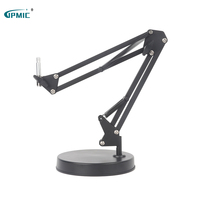 Support de bureau NB-25 à bras articulé, support paresseux rotatif à 360 degrés pour téléphone et microphone