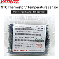 Termistor NTC MF52D, Sensor de Temperatura con Cabeza Epoxi de 3mm, 5K 10k 50K 100K 200K B3950 B3435, Sensor de Resistencia de Coeficiente Negativo