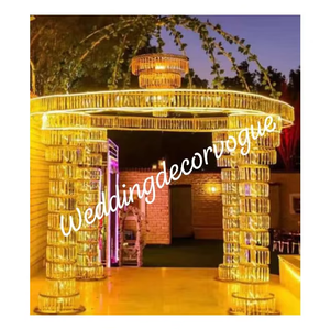 ผ้าใยแก้วที่ออกแบบใหม่สำหรับงานแต่งงานที่หรูหราออกแบบมาเพื่อใช้ตกแต่งงานแต่งงาน - Product Image 3