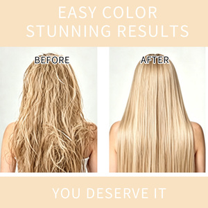 <span class=keywords><strong>Tinte</strong></span> para el Cabello <span class=keywords><strong>Rubio</strong></span> Dorado en Crema, Larga Duración, Cobertura Total de Canas, Brillo Vibrante, Suave, Antiencrespamiento, Uso Profesional en Salón, OEM ODM - Product Image 3