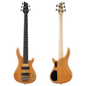 HUASHENG – <span class=keywords><strong>guitare</strong></span> basse basse à 5 cordes de 43 pouces, OEM ODM, Kit de <span class=keywords><strong>guitare</strong></span> Active Okume solide, nouvel arrivage - Product Image 2