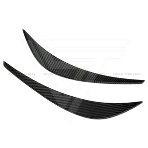 ST Performance Carbon Fiber Front Bumper Canards For AUDI R8 V8 V10