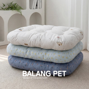 Balang Pet Dog Cat <b>Bed</b> Rectangle Extra Large Polyester Fiber Four Seasons Comfortable Sleeping <b>Pad</b> - Product Image 4