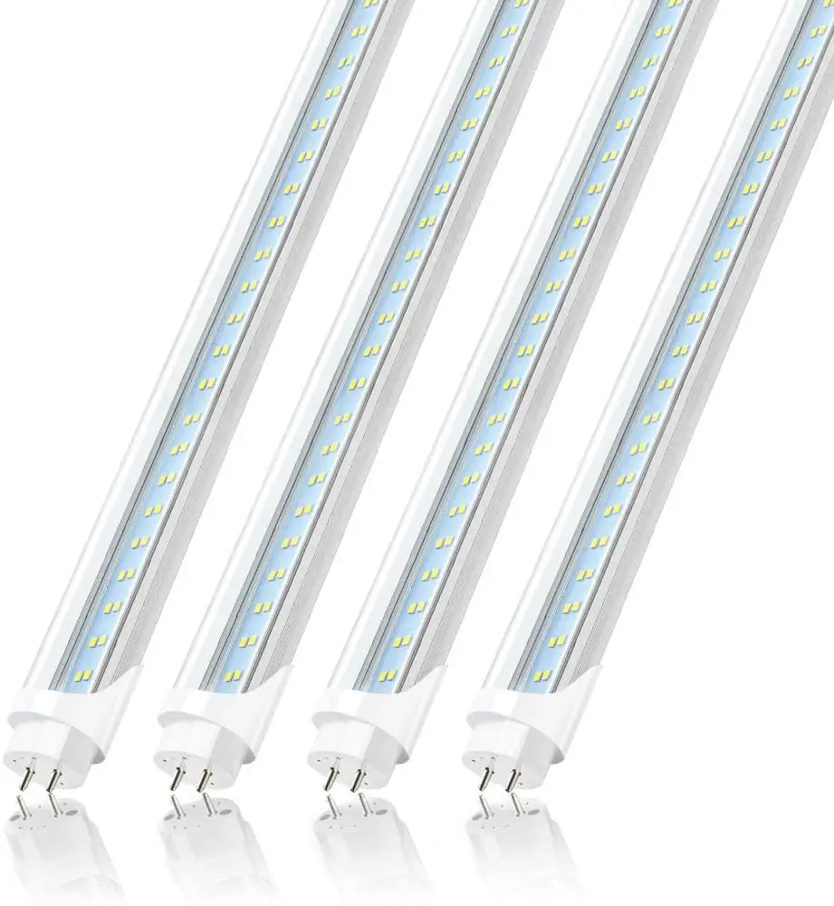 High quality T8 Led tube light 18w 4ft 120cm 3000k 5000k 6000k G13 Clear Cover Replacement for equivalent Fixtures