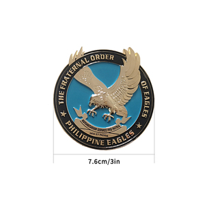 Emblema Massonico per Auto "L'ORDINE FRATERNIZZANTE DEGLI ASSIOLI FILIPPINI" in Lega di Zinco, Simbolo Regalo per Massoni, Accessori per Abbigliamento - Product Image 2