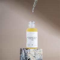 Huile de romarin naturelle de marque privée Sérum bio pour la croissance des cheveux contre la chute des cheveux Huile de romarin Produits pour la croissance des cheveux