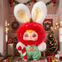 Boîte à surprises en peluche de la série Samuel Merry Christmas Eve, 100% originale, décorations de sapin de Noël, boîte cadeau