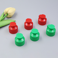 Vert Rouge Bleu Couleur 28/410 Bouchon De Bouteille En Plastique Shampooing Liquide Couverture 28/400 Fermeture De Bouteille En Plastique Flip Top Cap