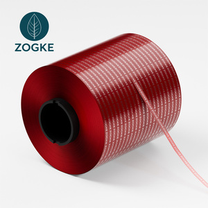 Cinta de Seguridad Roja Opaca de BOPP para Embalaje de Regalos de Tabaco - Anti-Falsificación, a Prueba de Manipulación, Impermeable, Duradera, Fuerte Adhesión - Product Image 1