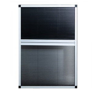 Mosquitera Magnética <span class=keywords><strong>de</strong></span> Malla Plisada <span class=keywords><strong>de</strong></span> Poliéster Moderna, en Oferta, <span class=keywords><strong>para</strong></span> Ventanas Corredizas Verticales, con Tamaños Personalizados - Product Image 4