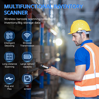 Colector de Datos de Código de Barras Inalámbrico JR RF6000 con Pantalla TFT a Color, Terminal de Trazabilidad de Número de Serie para Almacenes Industriales