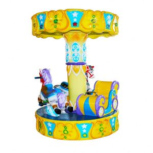 ม้าหมุนไฟฟ้า 3 ที่นั่ง ลายการ์ตูน สำหรับเด็ก ขายดีที่ศูนย์การค้า - Product Image 5