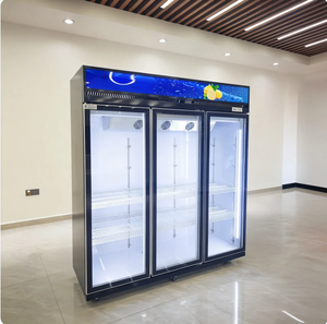 Réfrigérateur vertical pour boissons, refroidisseur de bière, vitrine réfrigérée pour boissons, <span class=keywords><strong>congélateur</strong></span> de présentation avec porte vitrée pour hôtel, maison, magasin - Product Image 1